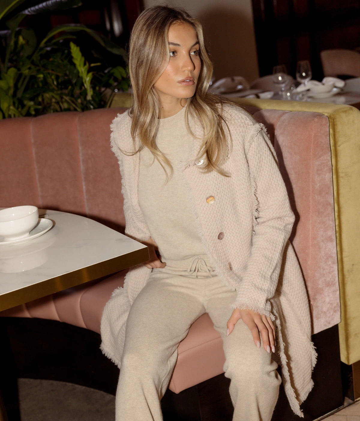 Coco Coat in Stone