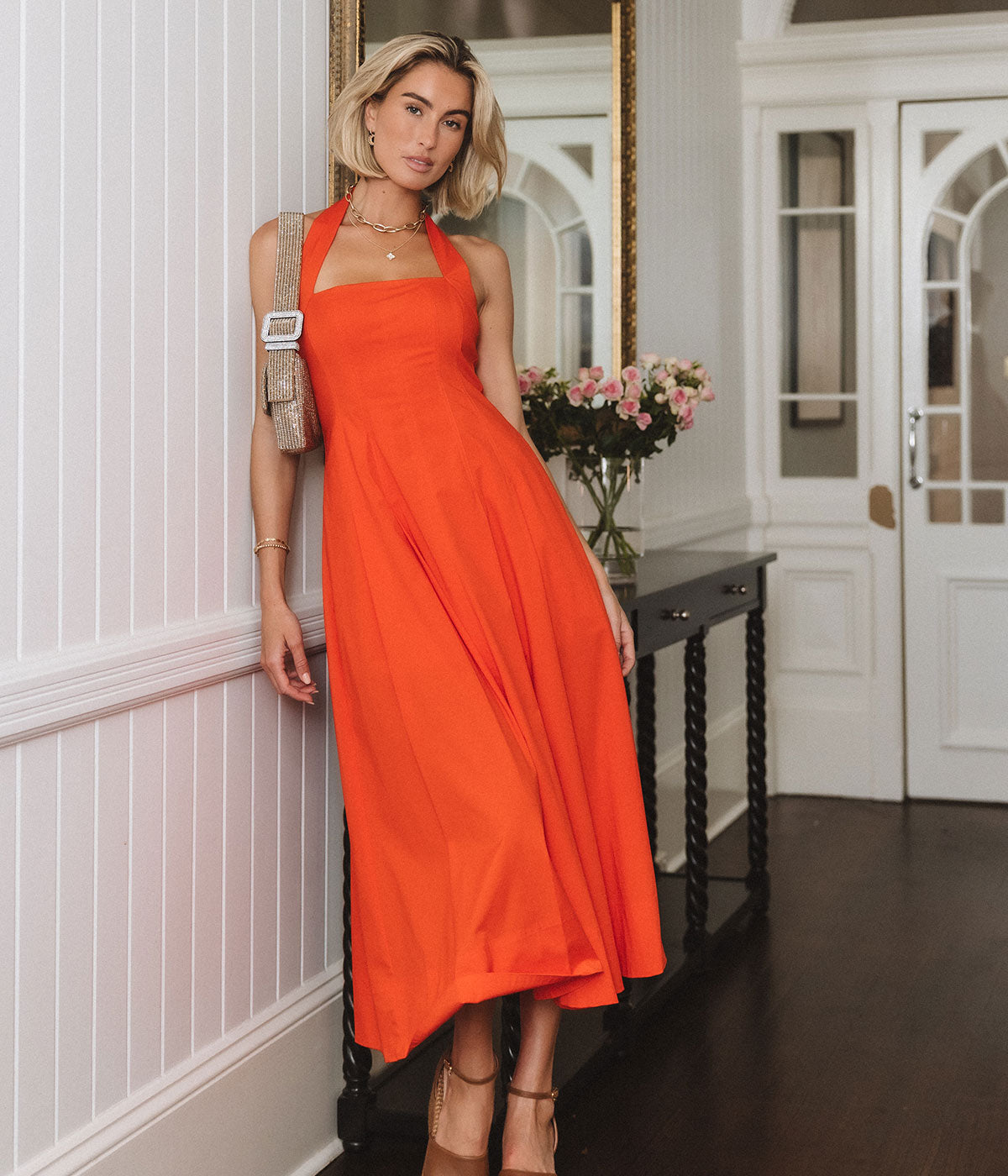 Natalie Dress in Poppy