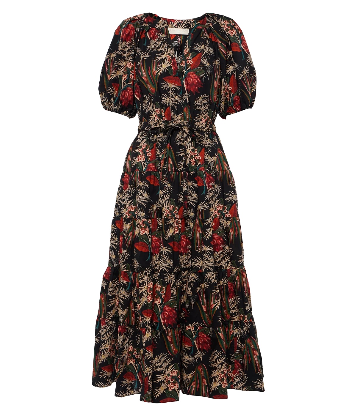 Olina Dress in Anthurium