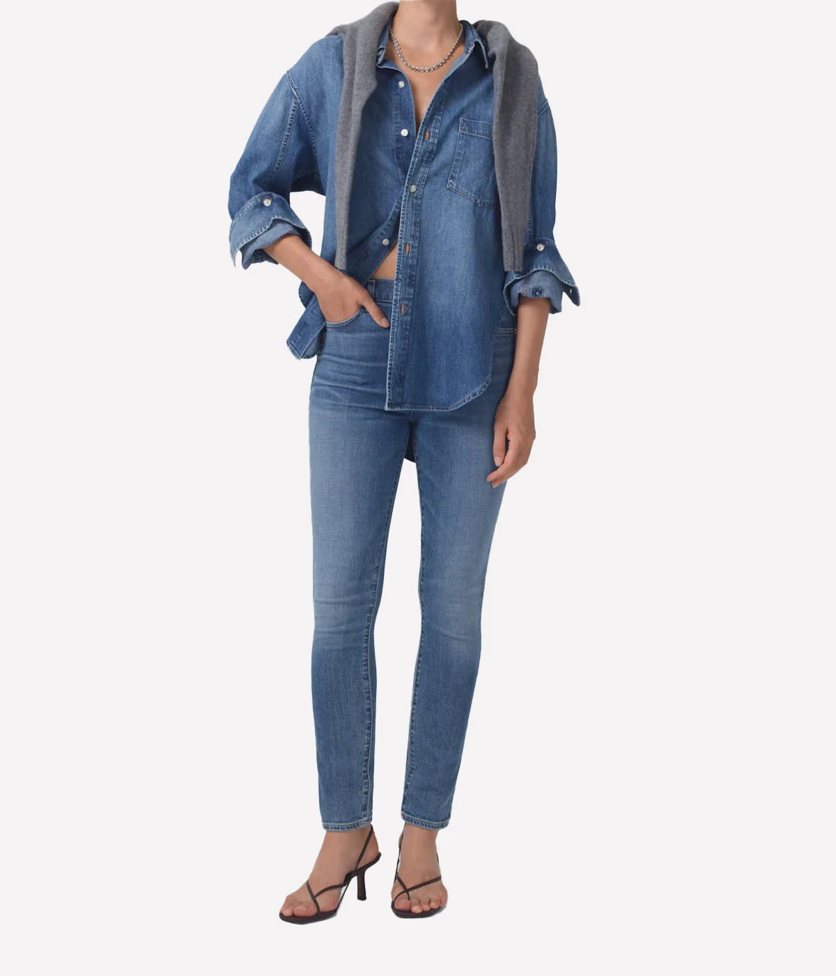 *FINAL SALE* Olivia High Rise Jean in Lawless