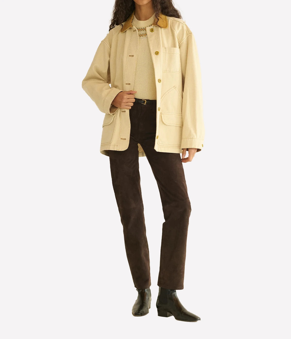 Pascual Jacket in STRAW