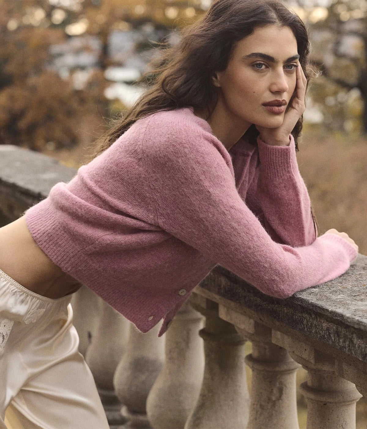 Petra Cardigan in ROSEBUD