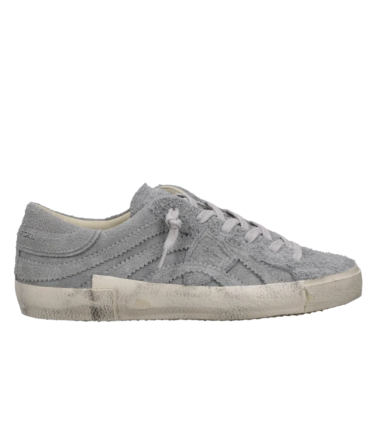 Prsx Low Woman In Flots Daim Gris