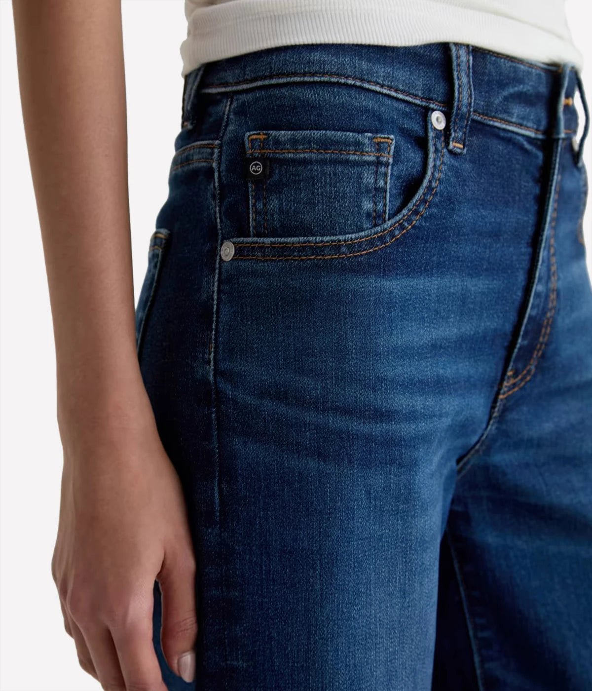 Saige Wide Leg Crop Jean in Outspoken