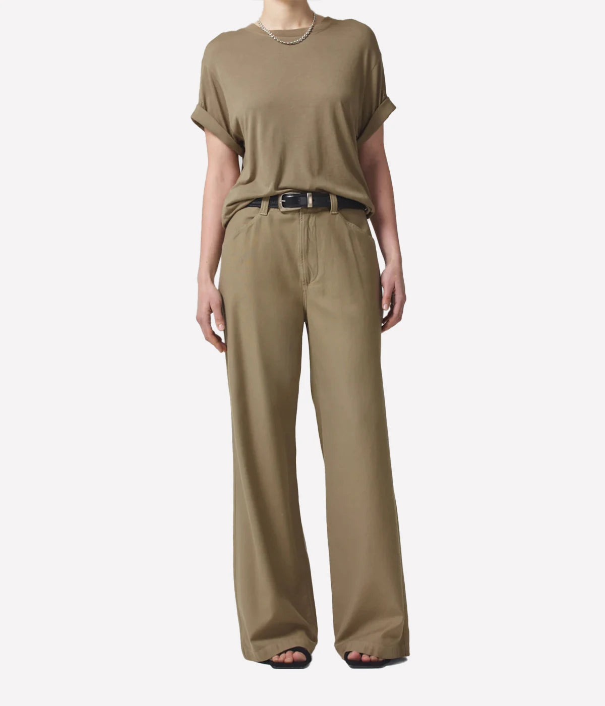 Paloma Utility Trouser in Dark Cocolette