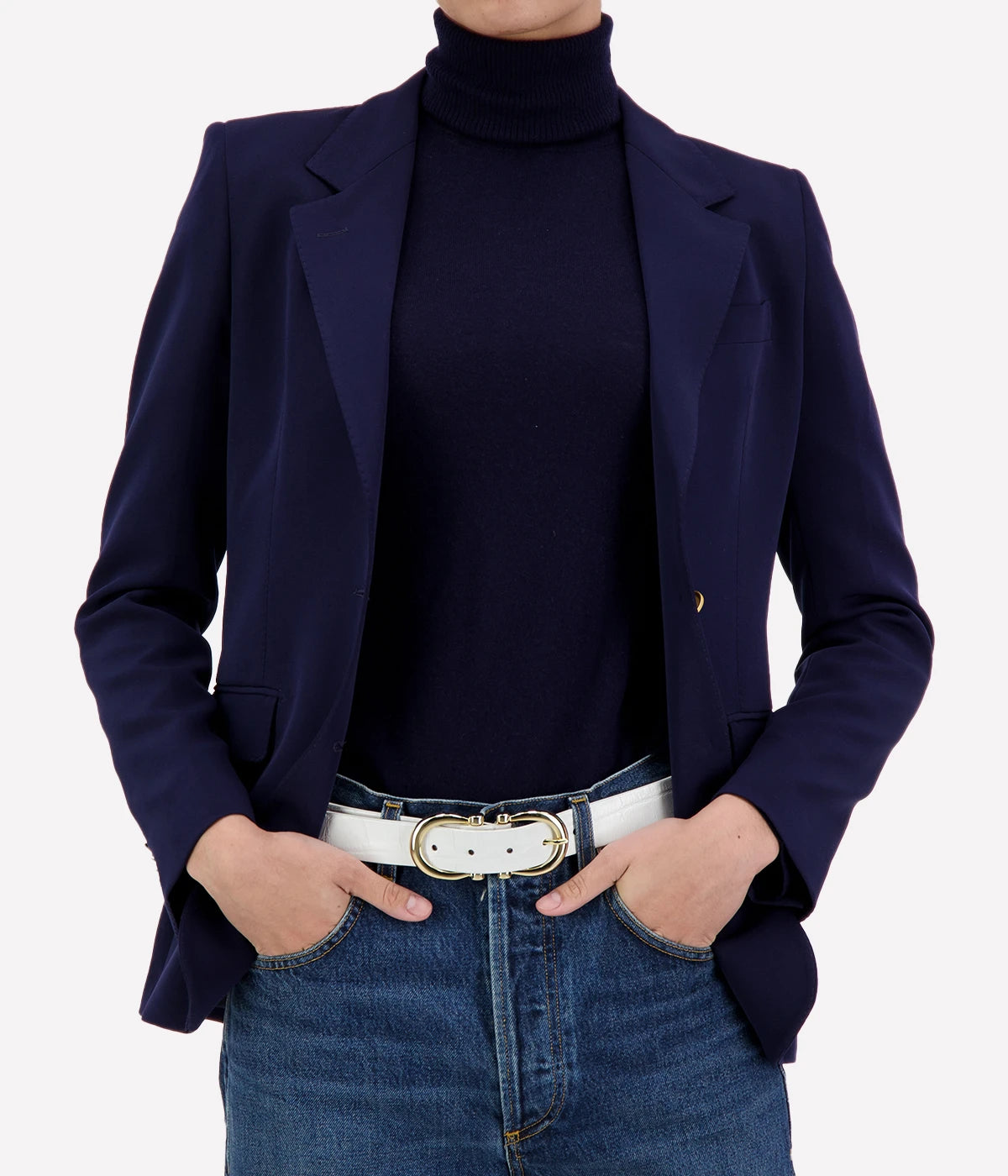 *FINAL SALE* Parigi Blazer in Dark Navy