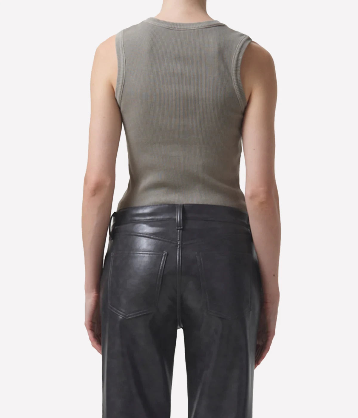 *FINAL SALE* Poppy Tank in Drab