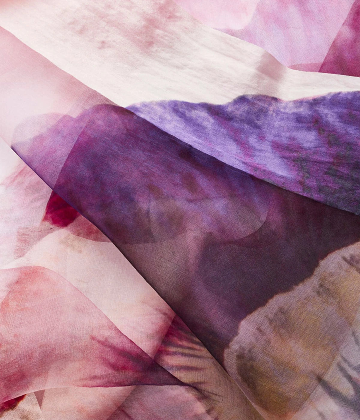 Purple Scarf in Watercolour