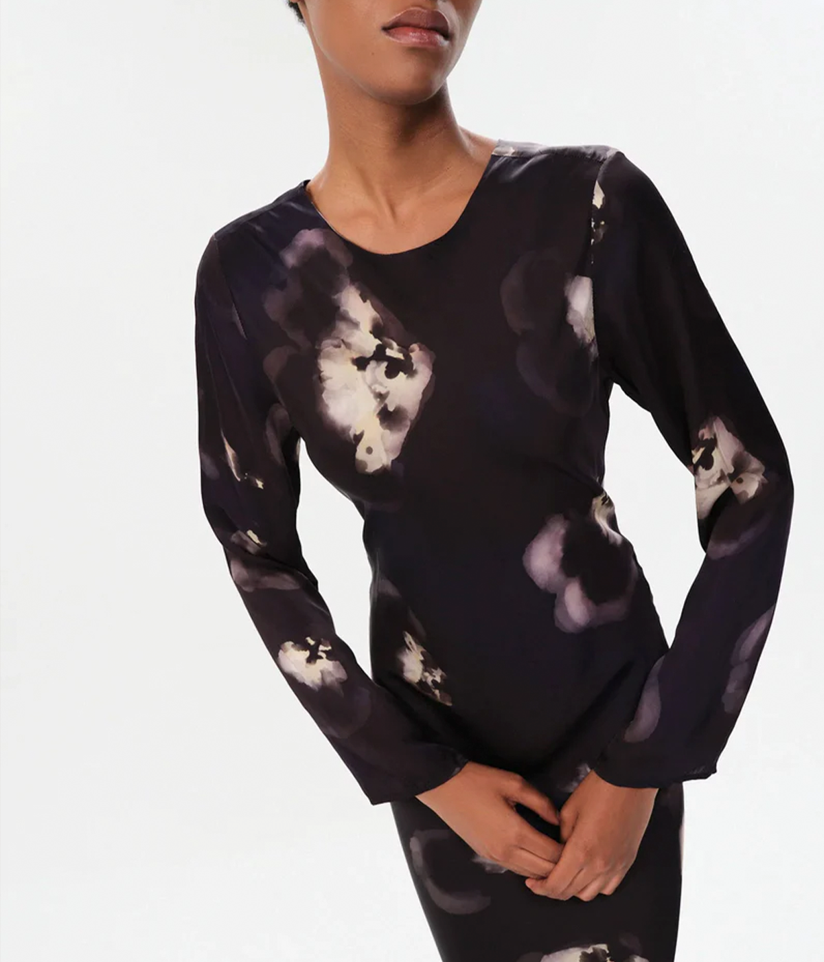 *FINAL SALE* Alvarez Sara Midi Dress in Dark Brown