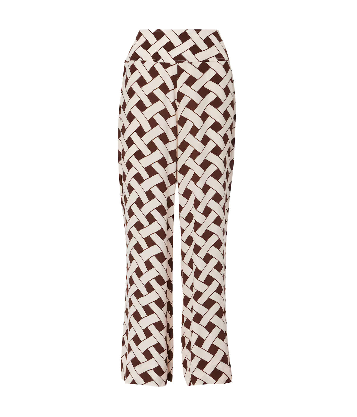 *FINAL SALE* Isotta Trouser Diamond Wave Chocolate