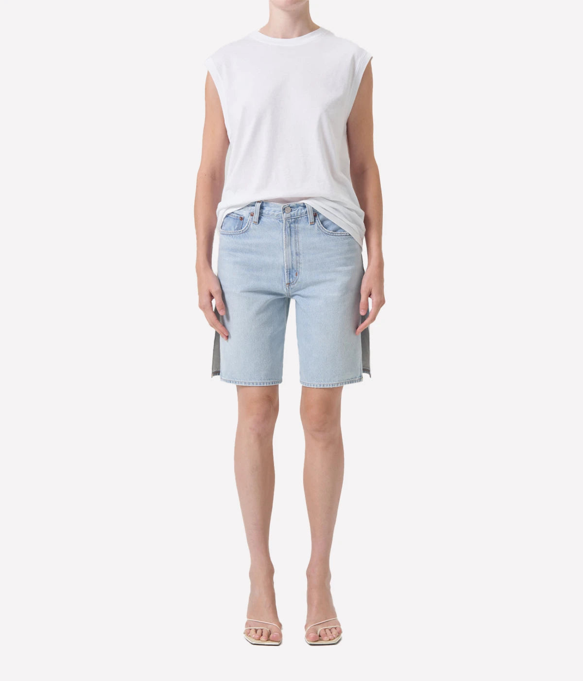 Raya Muscle Tee in White