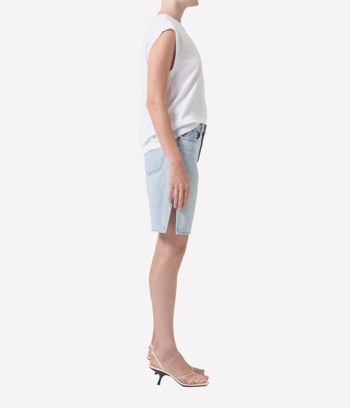 Raya Muscle Tee in White