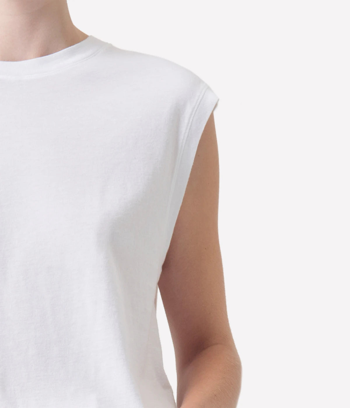 Raya Muscle Tee in White