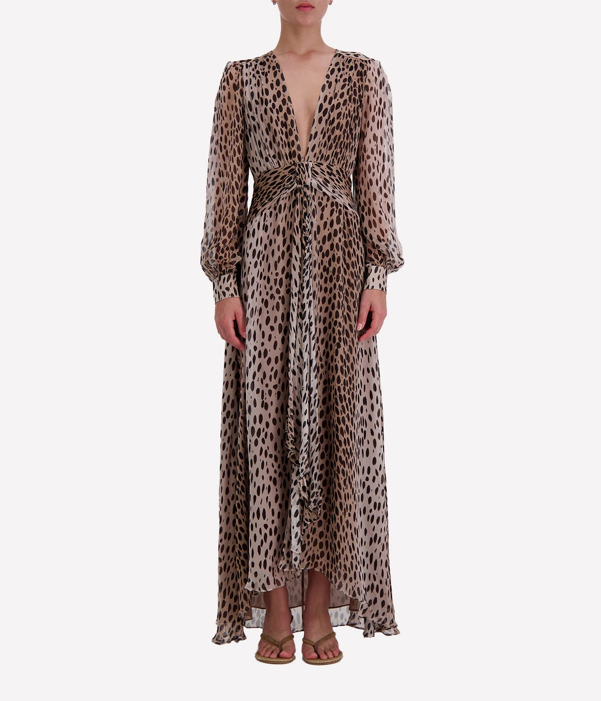 Meera Dress in Antelope Spot