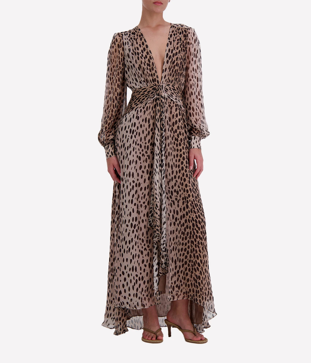 Meera Dress in Antelope Spot