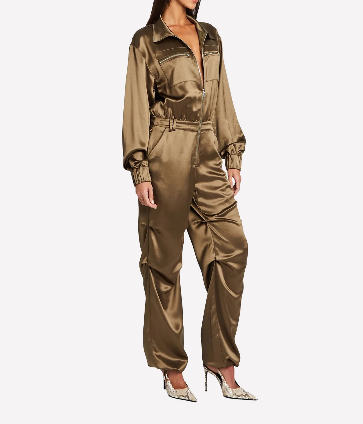 Robin Jumpsuit in Military Green