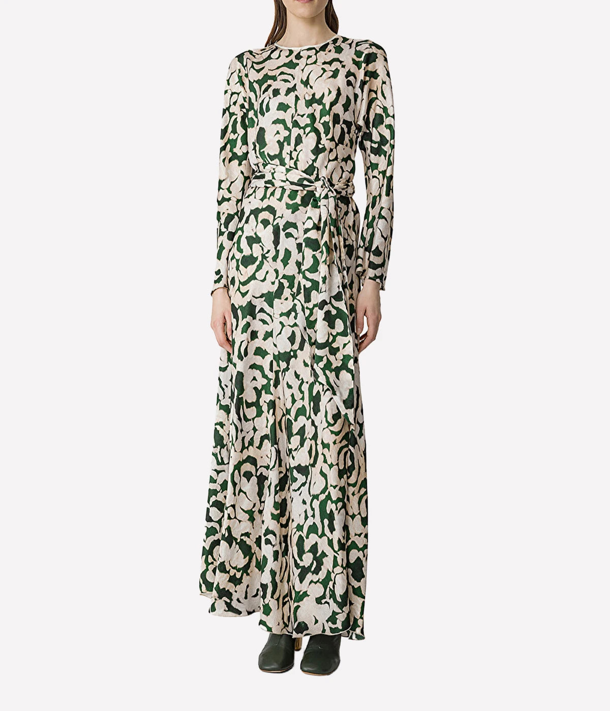 Rose Alchemy Long Sleeve Dress in Malachite