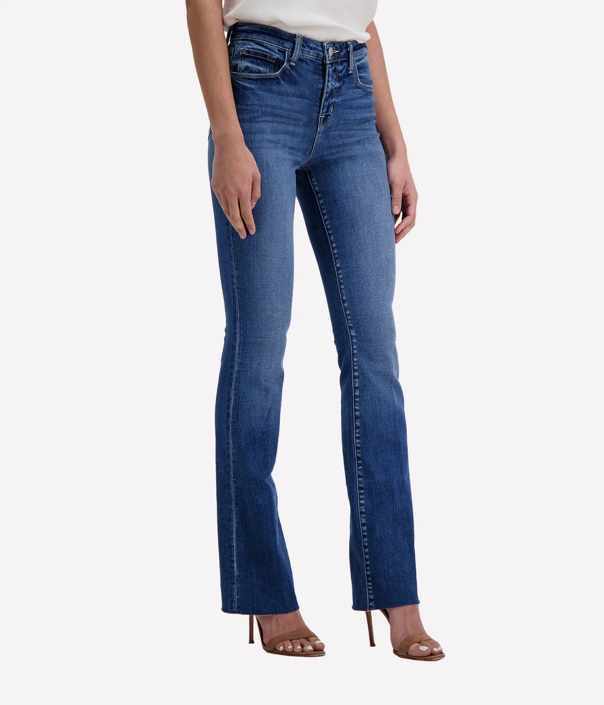 Ruth High Rise Straight Jean in Cambridge