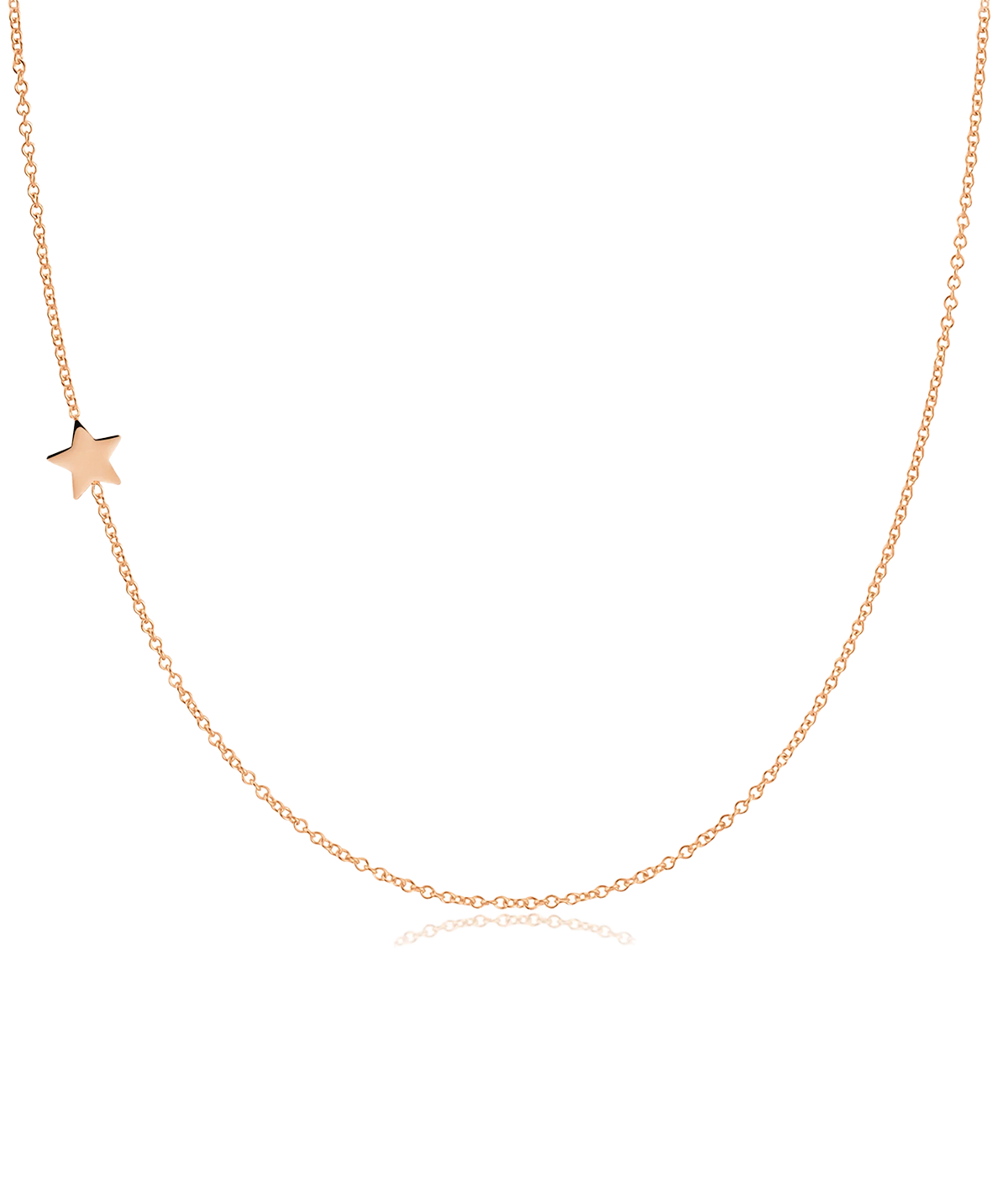 Maya Brenner Star Rose Gold Necklace
