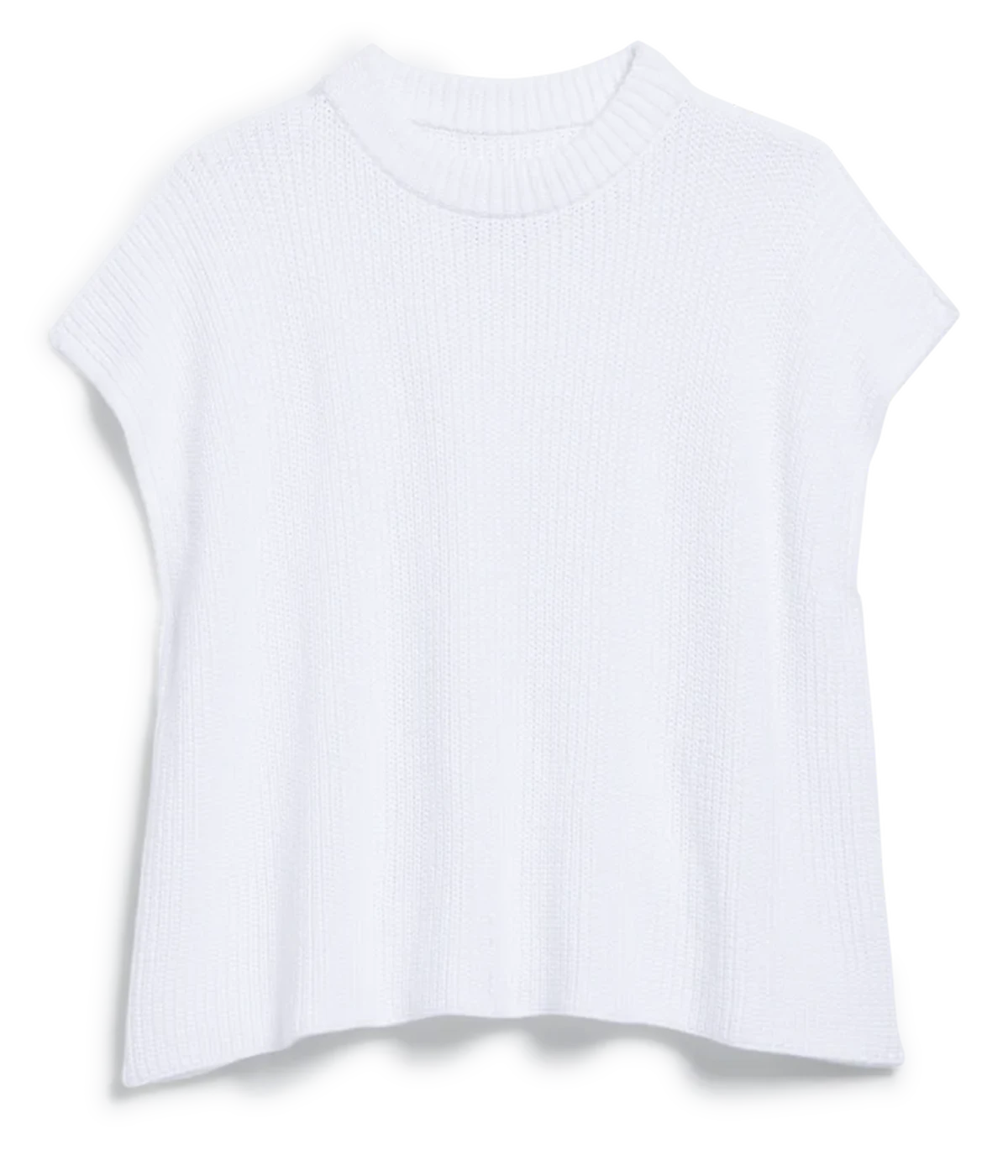 Montecito Italian Sweater Vest in WHITE