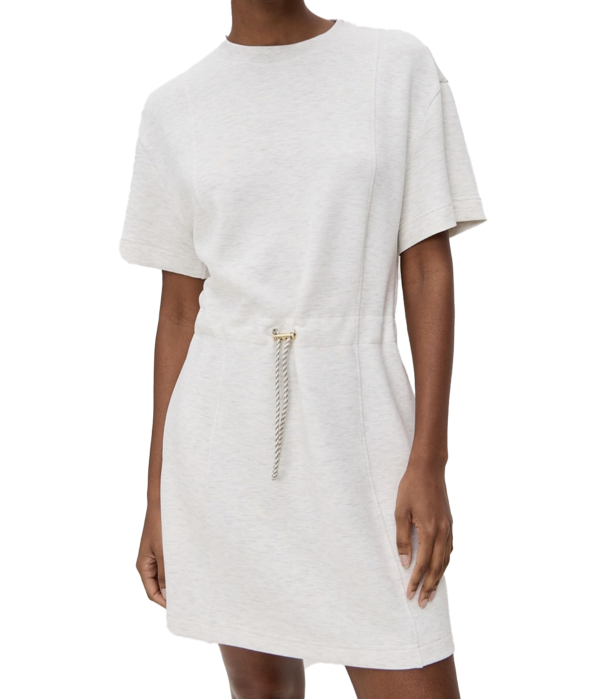 Maple Dress 2.0 in Ivory Marl