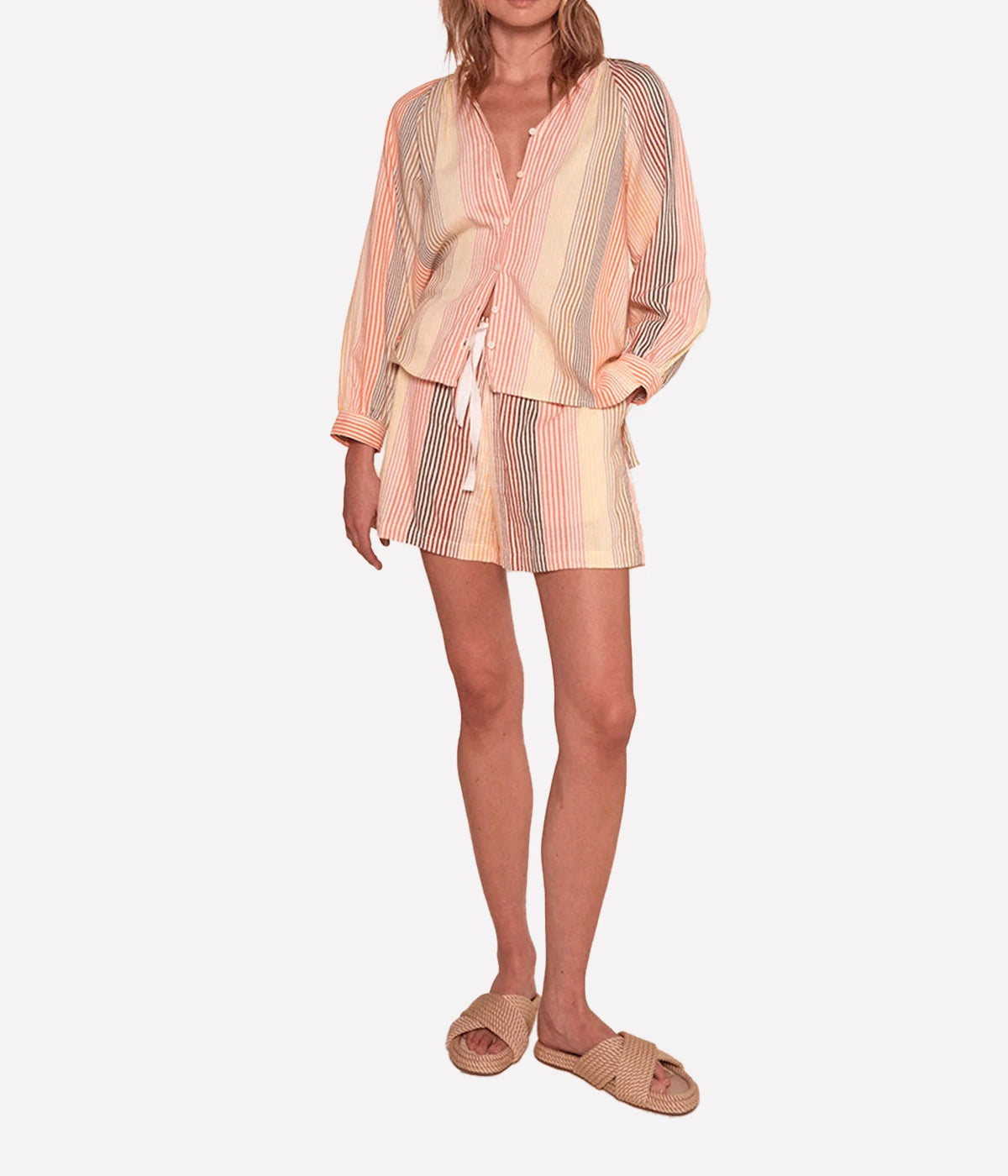 *FINAL SALE* Safia Shorts in Amaresh Sunrise