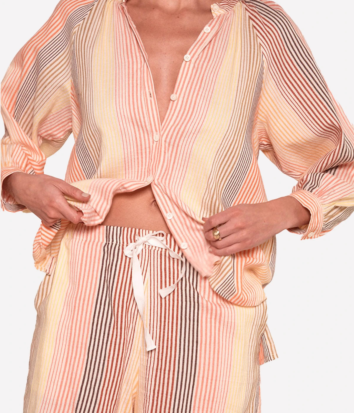 *FINAL SALE* Safia Shorts in Amaresh Sunrise