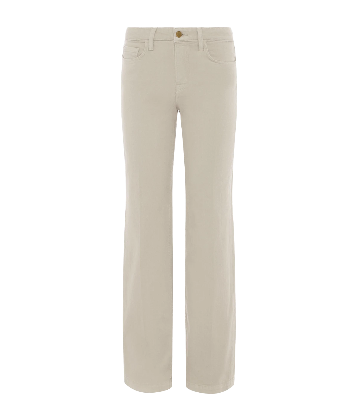 *FINAL SALE* Scottie H/R Wide Leg Jean in Biscuit
