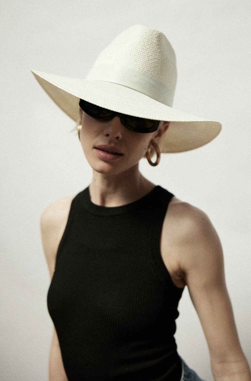 Hamilton Hat in Bleach