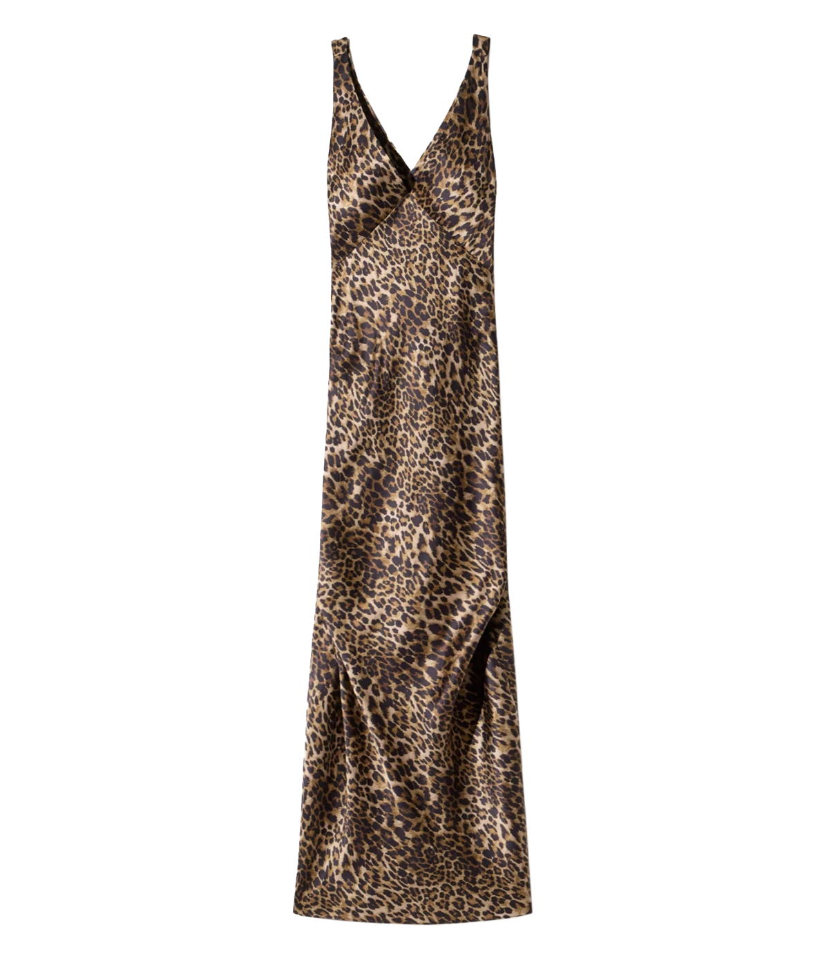 Aline Gown In Vintage Leopard Print