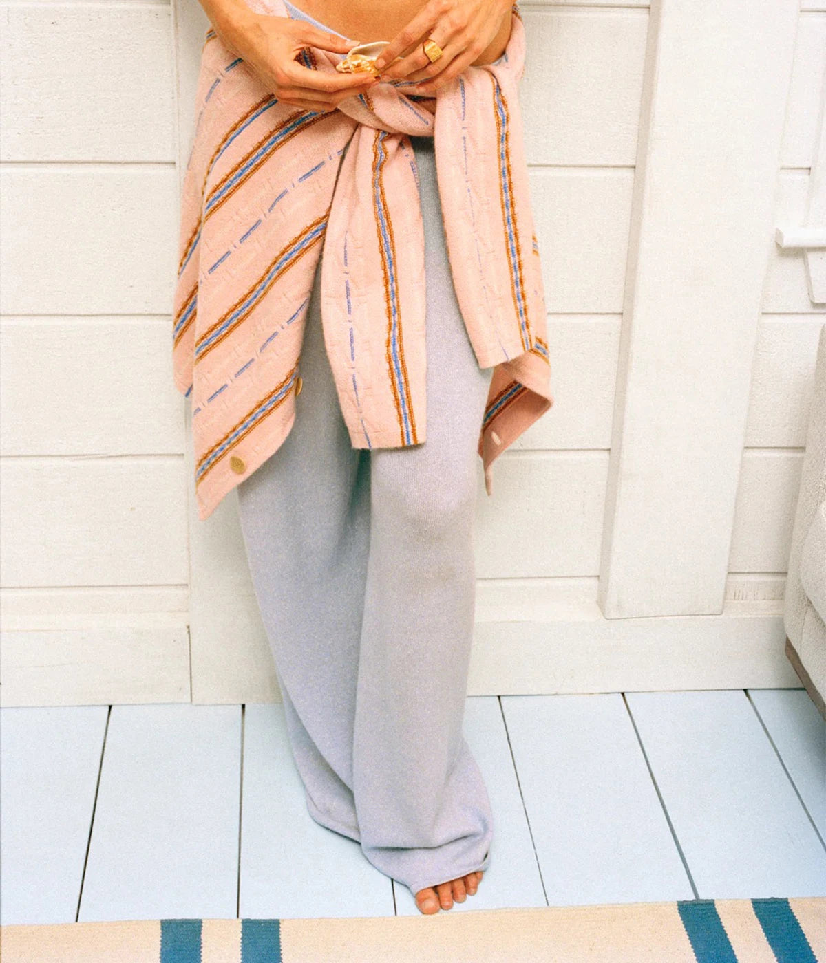 Baja Everywear Cardigan In Power Pink