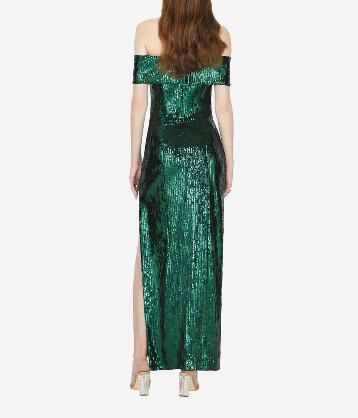 *FINAL SALE*Sequin Glencoe Dress in Emerald