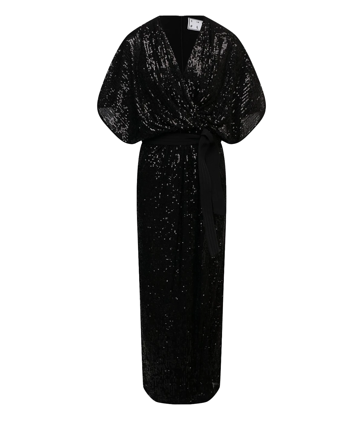 *FINAL SALE* Sequin Madalya Dress in Black