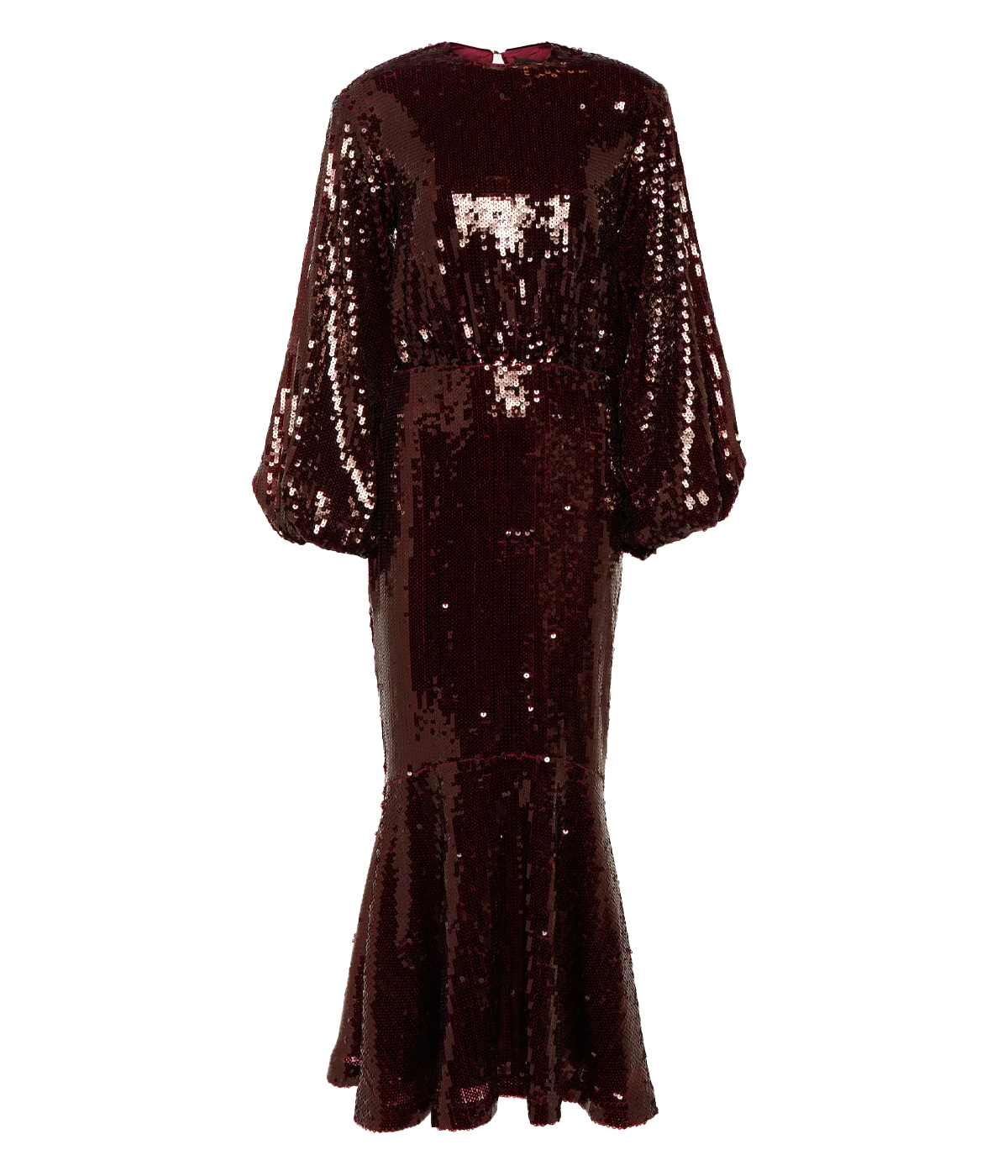 Sequin Maxi Dress in Zinfandel