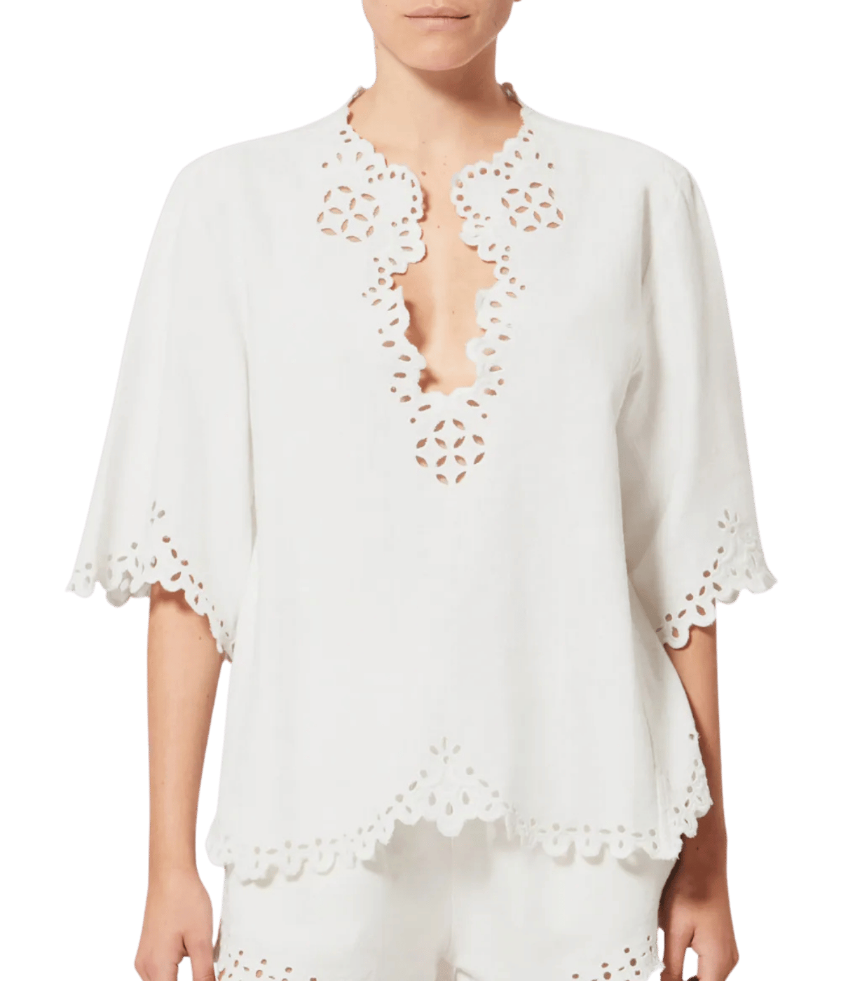 Shana Top in WHITE