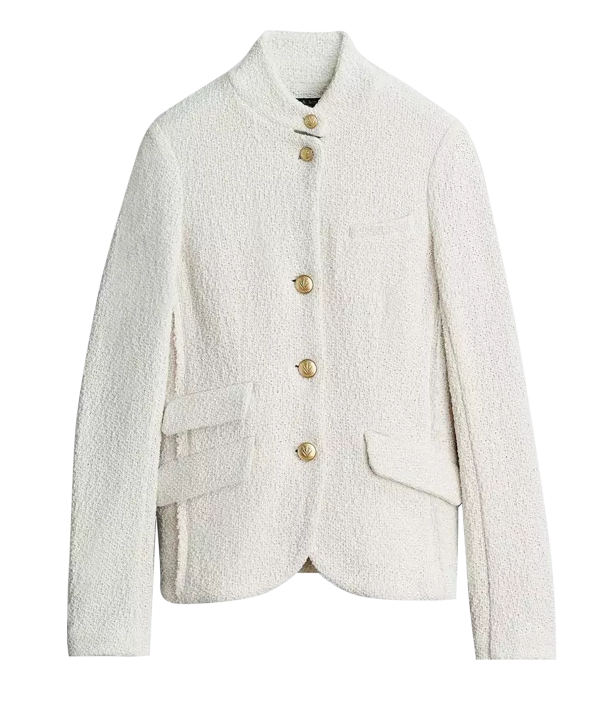 Slade Blazer in Ecru