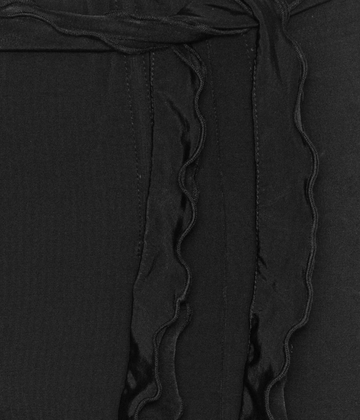 Slinky Flared Pant in Black