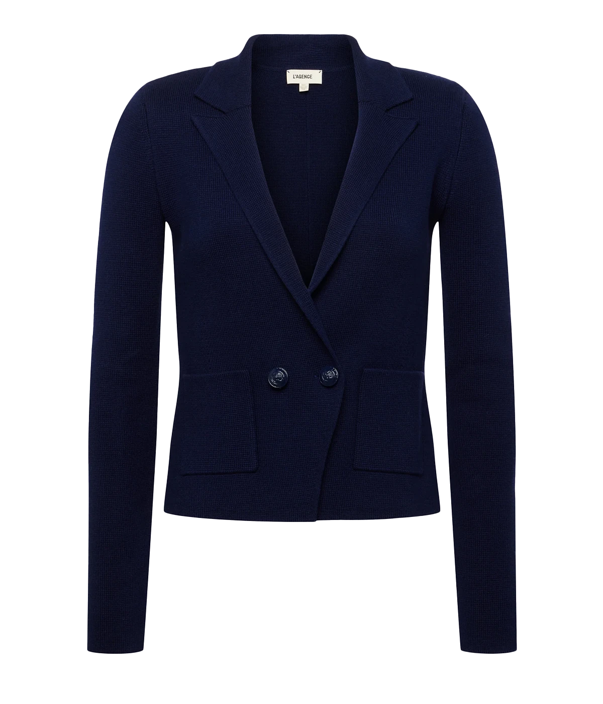 Sofia Knit Blazer in Midnight