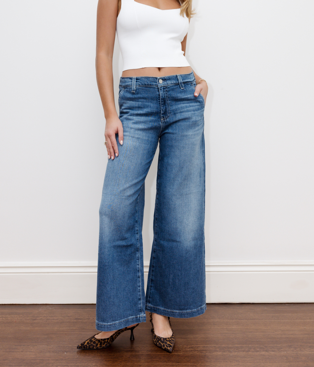 Stella Ankle Jean in Indigo Shade
