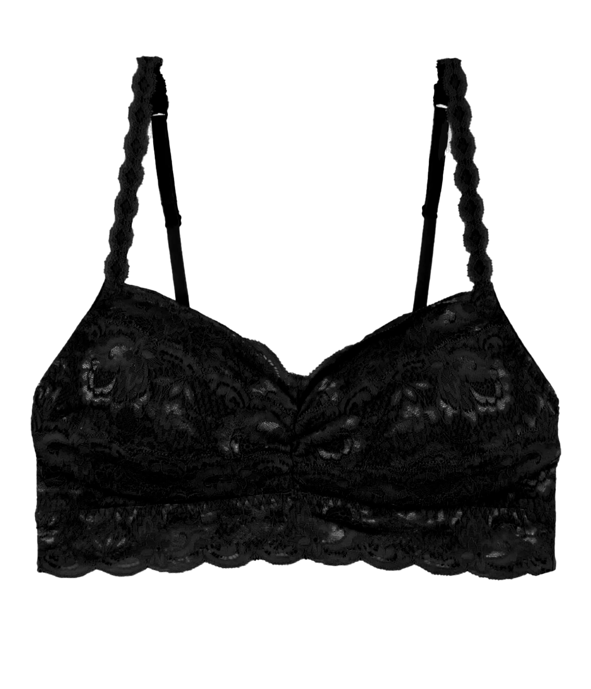 Sweetie Padded Bralette in Black