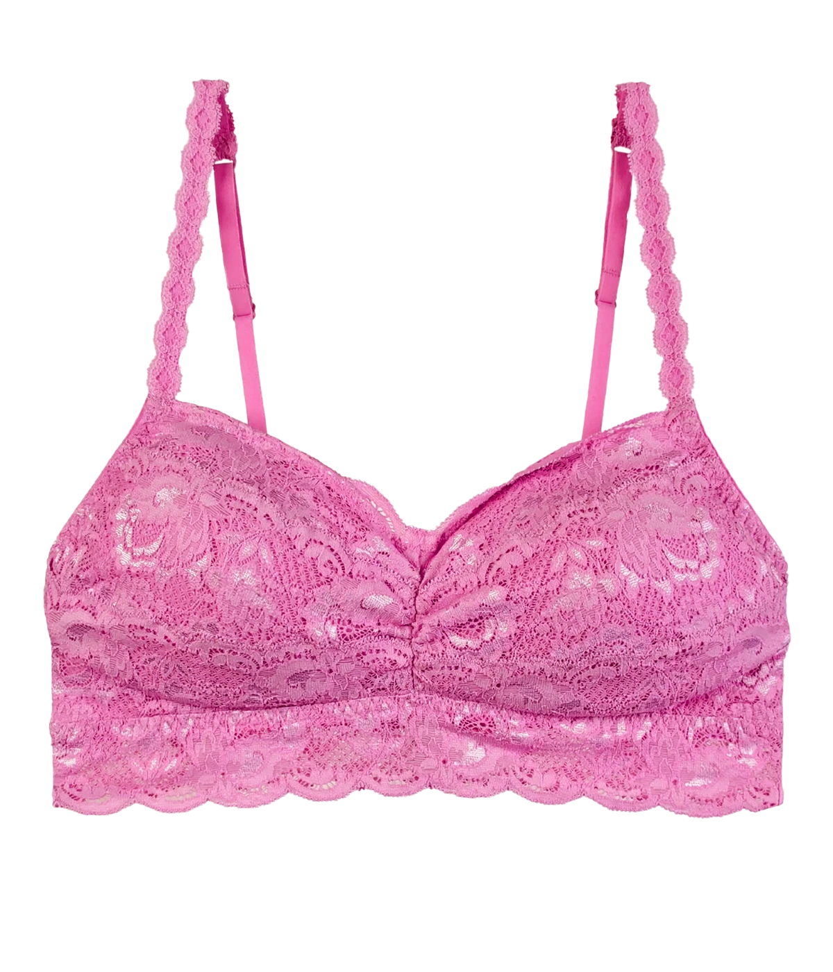 Sweetie Padded Bralette in Rani Pink