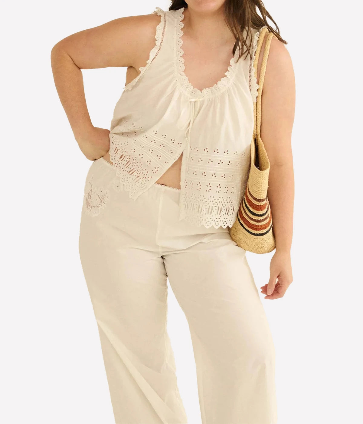 Toussine Top In Salt