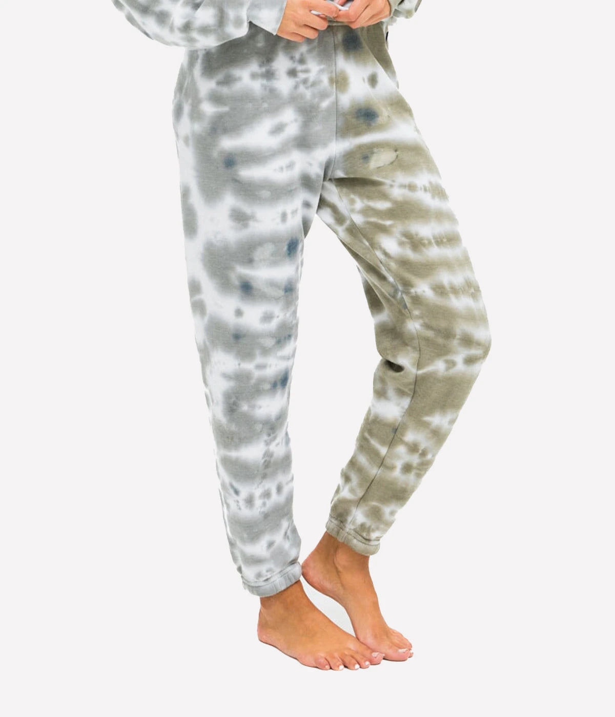 *FINAL SALE* Tie Dye Sweatpants in Grey