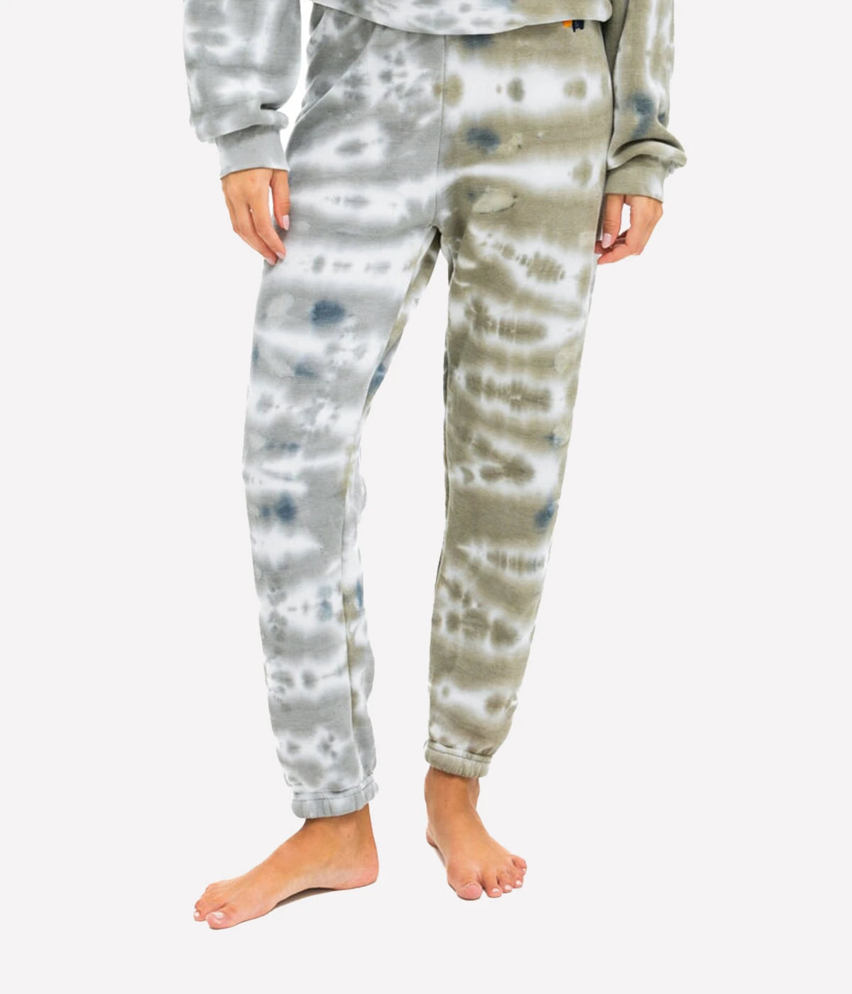*FINAL SALE* Tie Dye Sweatpants in Grey