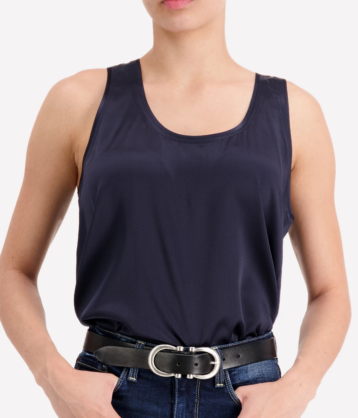 *FINAL SALE* Tina Tank in Marine