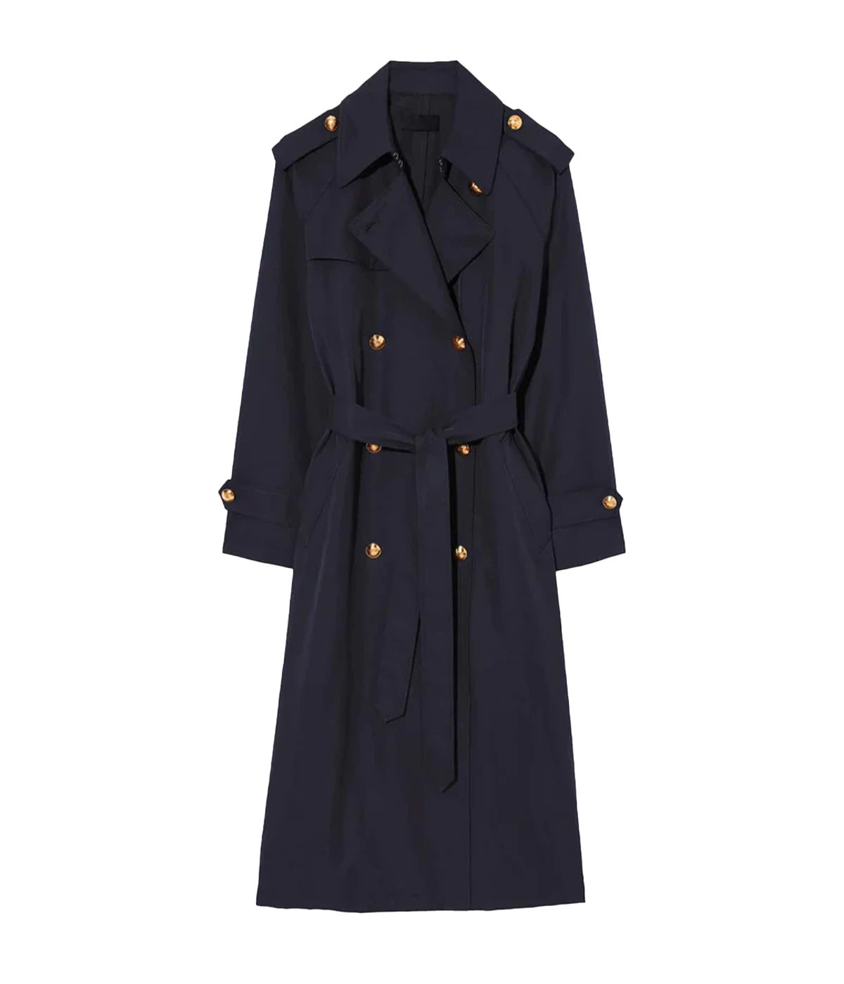 Toussaint Trench Coat in Dark Navy
