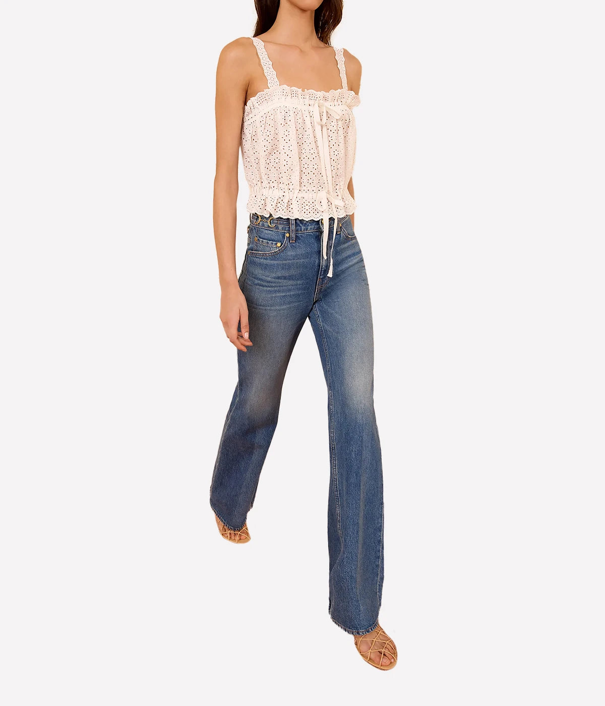 Isola Cotton Top In Pristine