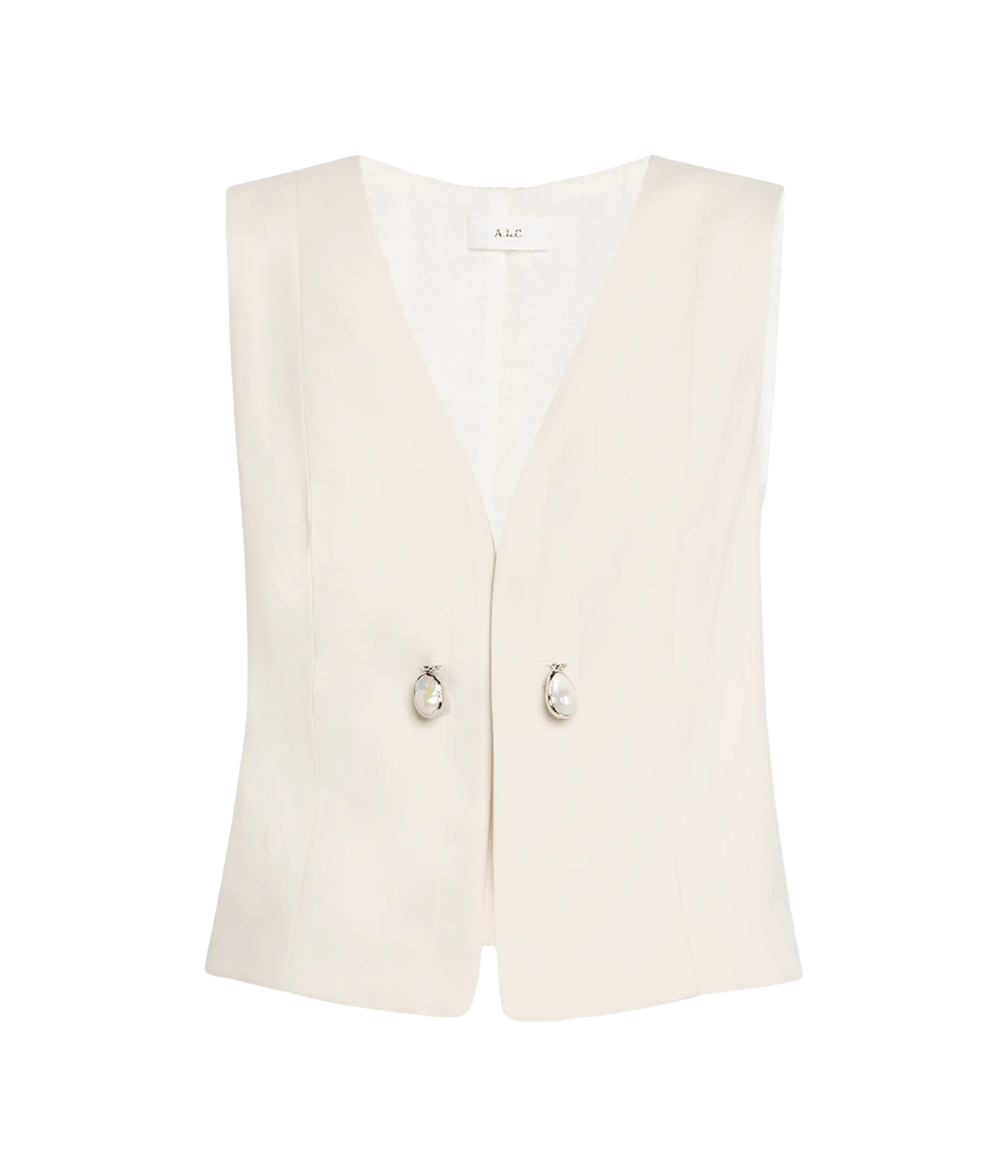 Leo Vest in Buttercream