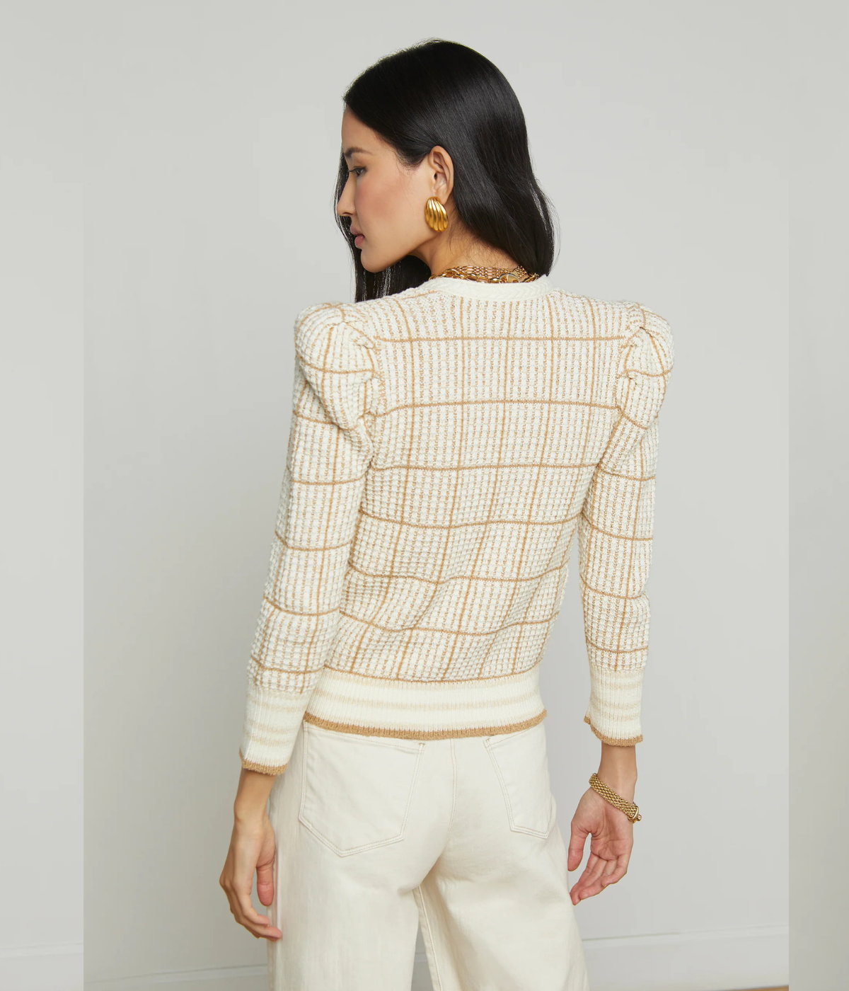 Jenni Cardigan in Ivory Cappuccino