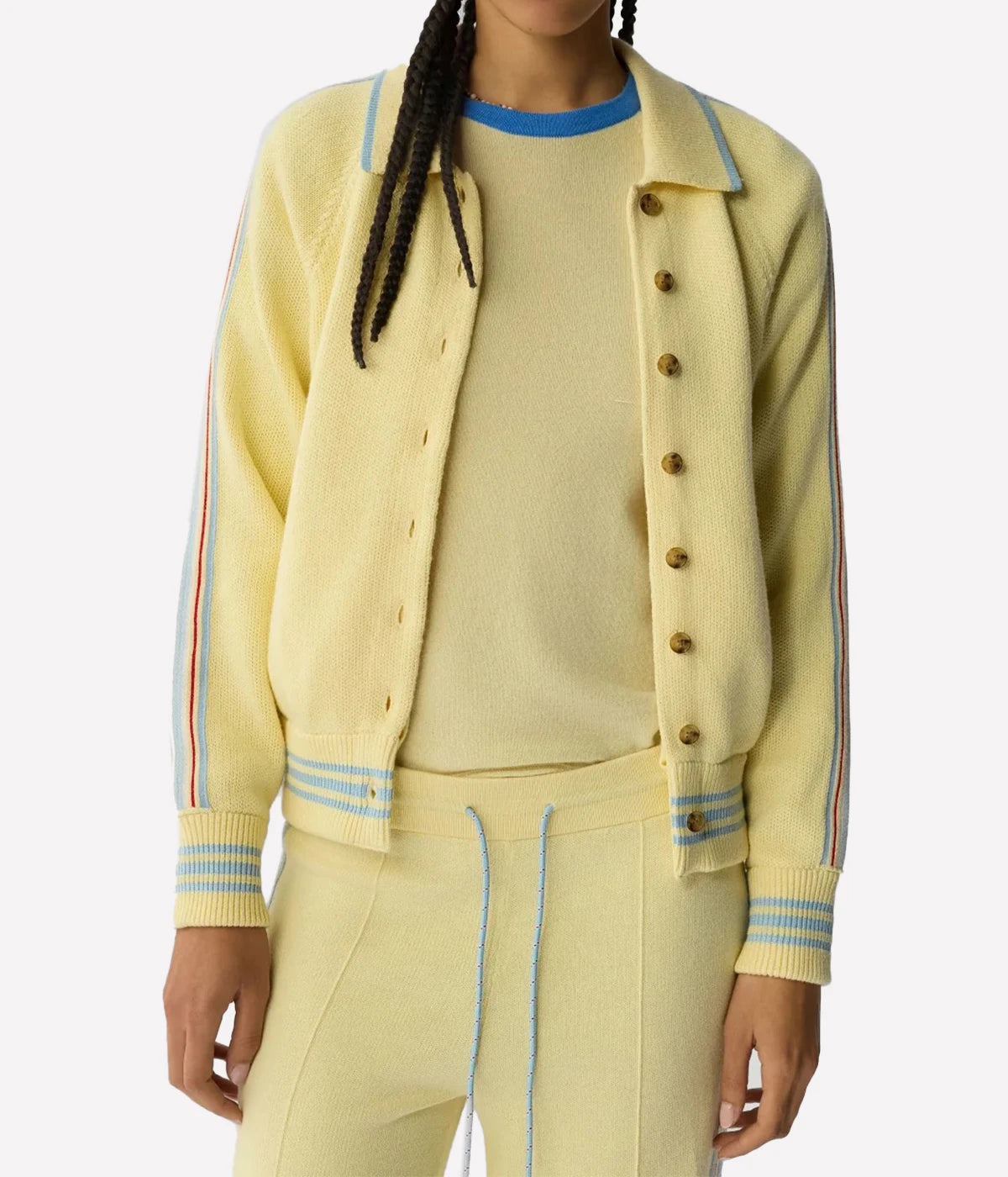 Varsity Jacket In Mist